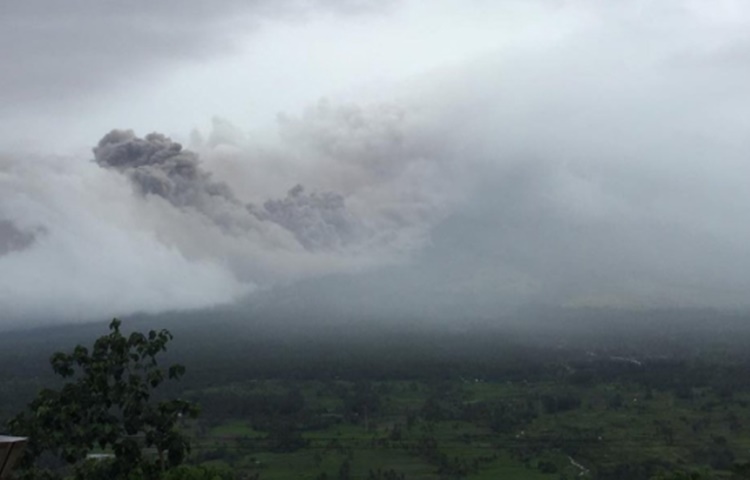 Mayon Volcano’s Eruptive Activity