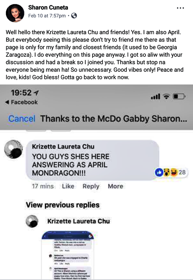 Sharon Cuneta