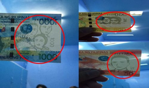 Fake Peso Bills