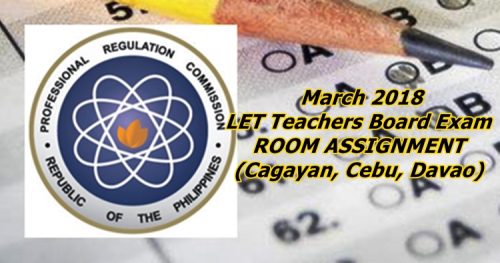 March 2018 LET Teachers Board Exam