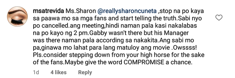 Sharon Cuneta