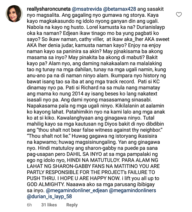 Sharon Cuneta