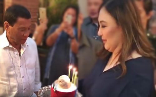 sharon cuneta, President Rodrigo Duterte