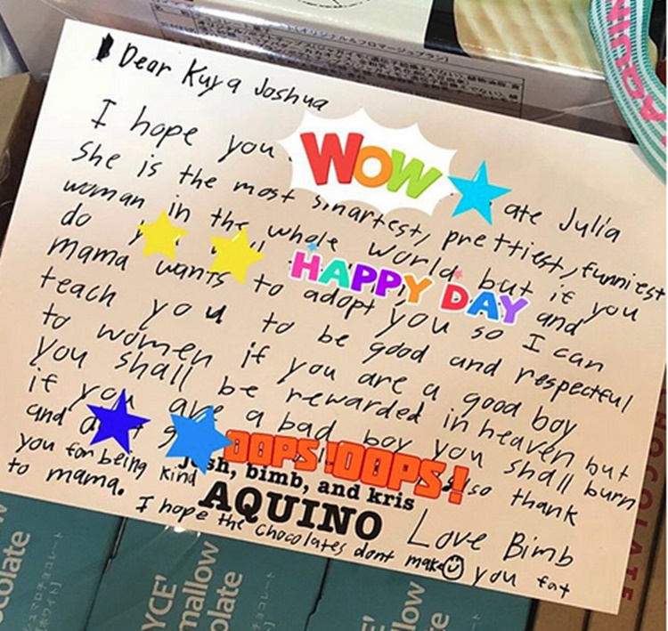 Bimby Letter Joshua Garcia