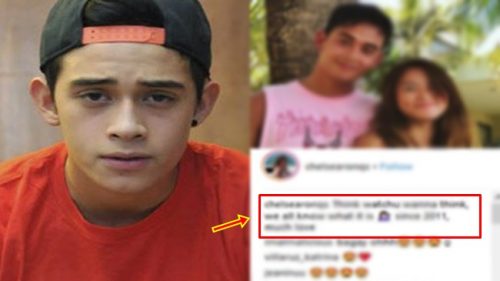Diego Loyzaga, Chelsea Ronquillo Relationship
