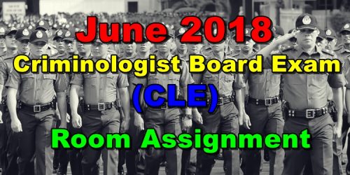 June 2018 Criminologist Board Exam