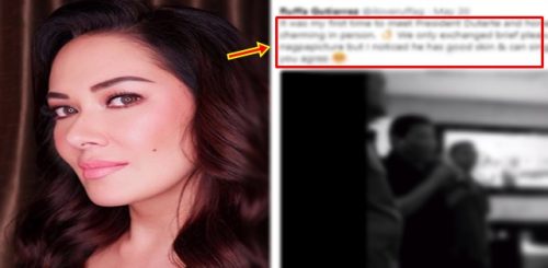 Ruffa Gutierrez, Pres. Duterte