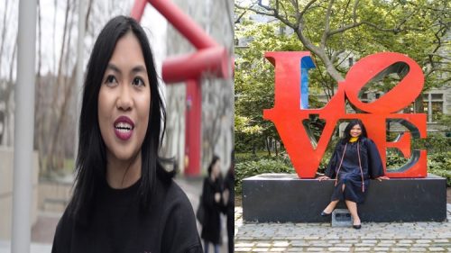 Young Filipina Student