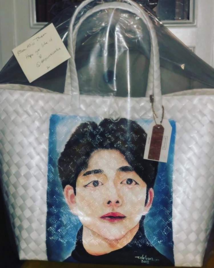 sharon cuneta gong yoo bag