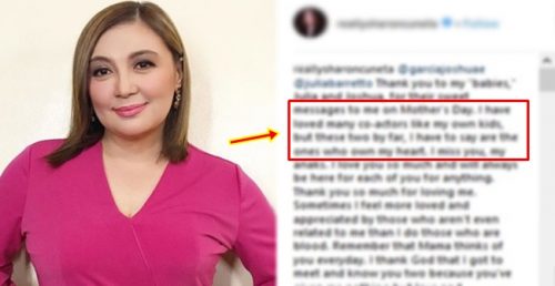 sharon cuneta, joshlia