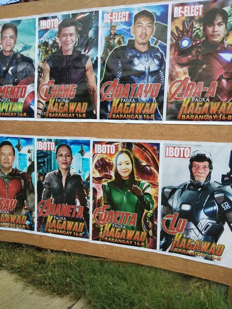 Avengers-Themed Tarpaulin