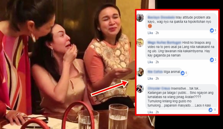 Gretchen Barretto, Friends Criticized For Laughing At Netizen Asking Help