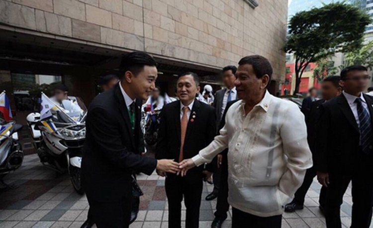 Ryan Bang, Pres. Rodrigo Duterte