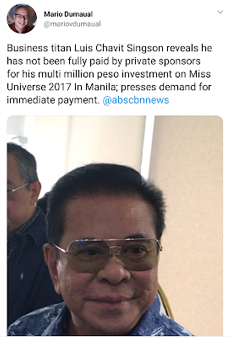 Luis Chavit Singson