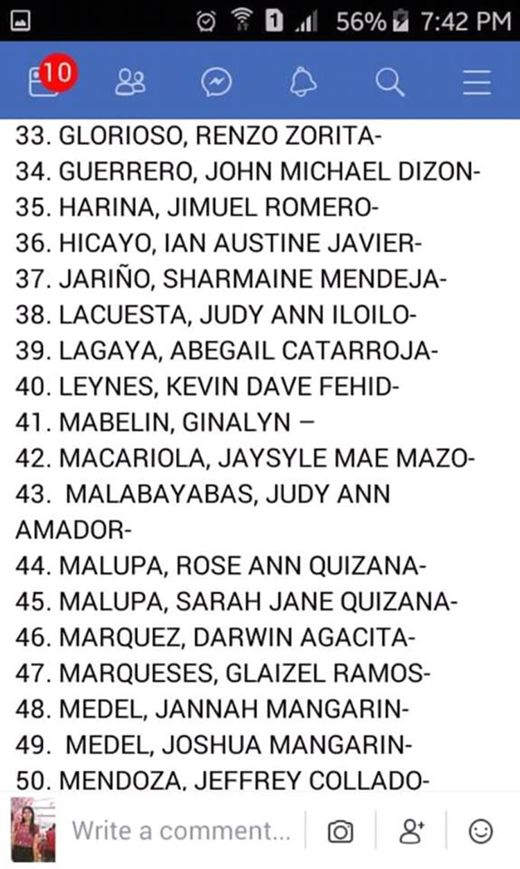 March 2018 ALS A&E Test Partial Results