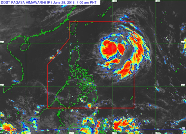 Tropical Depression Florita