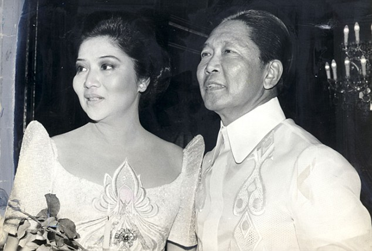 Imelda Marcos, Miss Universe 1973 Margie Moran's ThenAndNow Photo