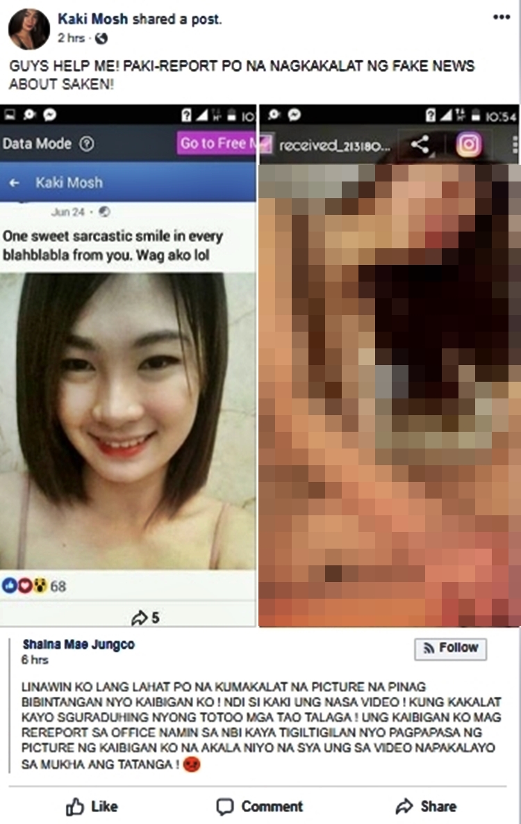 Kaki Mosh is allegedly the woman behind "Thea Tolentino scandal"....