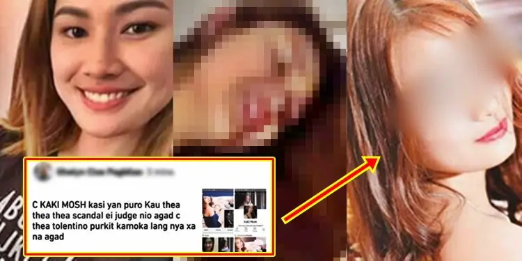 THEA TOLENTINO - Kaki Mosh, the girl pointed to be the lady who is on the v...