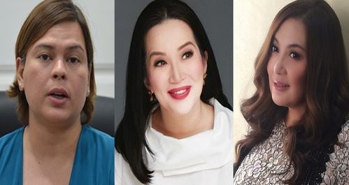 Kris Aquino, Sara Duterte, Sharon Cuneta