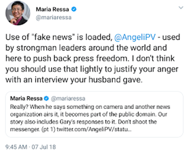 Rappler Maria Ressa
