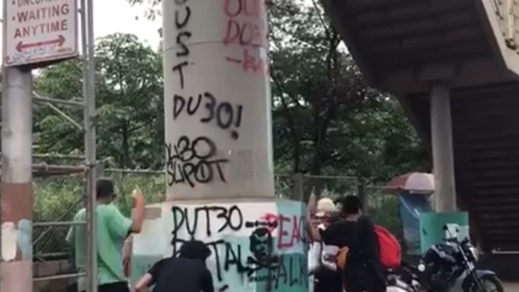 Anti-Duterte Protesters