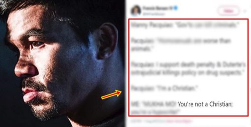 Francis Baraan to Manny Pacquiao