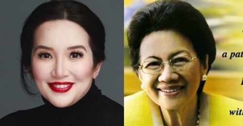 Kris Aquino, Cory Aquino