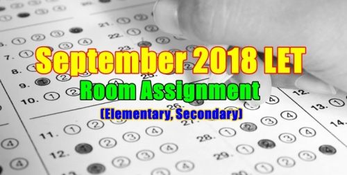 elementary room assignment