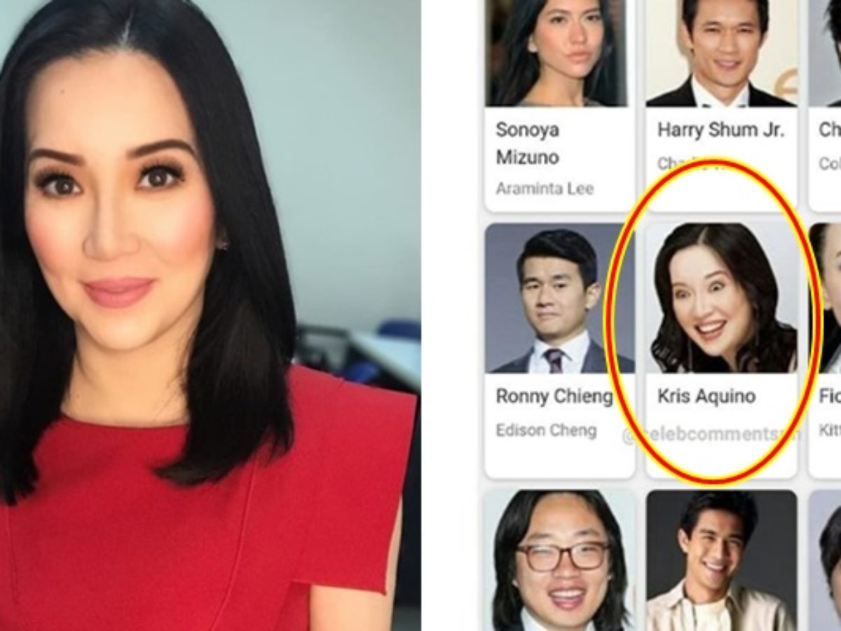 Kris Aquino S Crazy Rich Asians Cast Photo Shocked Netizens