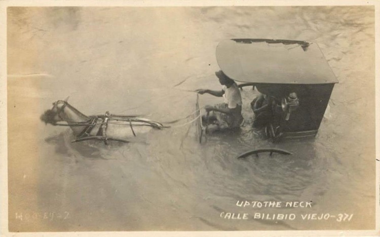 Old Photos Of Street Floods In Manila Goes Viral Earns Various