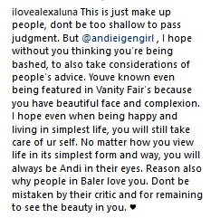 Andi Eigenmann Post Comment