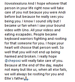 Andi Eigenmann Post Comment