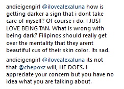 Andi Eigenmann Post Comment