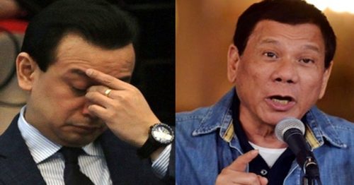 Antonio Trillanes IV, Rodrigo Roa Duterte