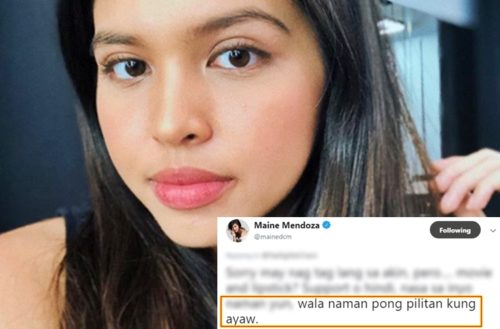 Maine Mendoza Intriguing Reply