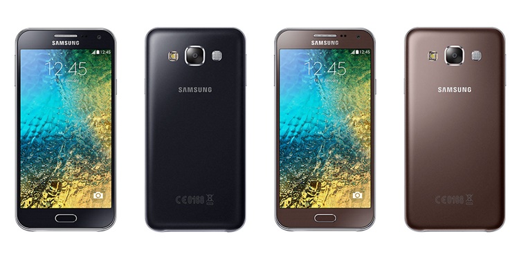 Samsung Galaxy E5 Black, Brown