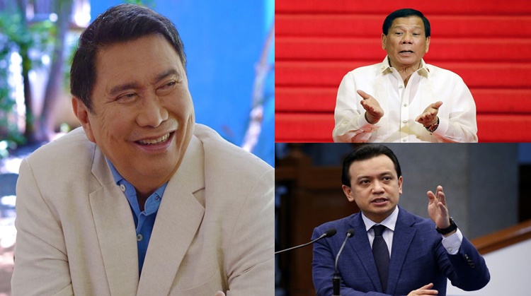 Ramon Tulfo Opposes Duterte's Decision, Defends Senator Trillanes