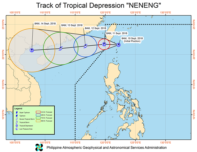Tropical Depression Neneng