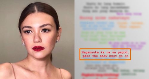 Angelica Panganiban Rants