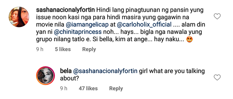 Bela Padilla Annoyed