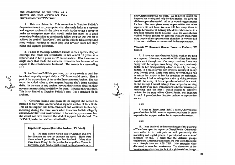 Gretchen Fullido Case