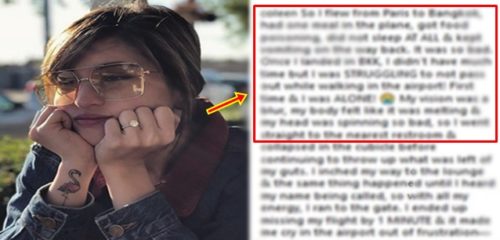 Coleen Garcia Collapsed Bangkok, Airport