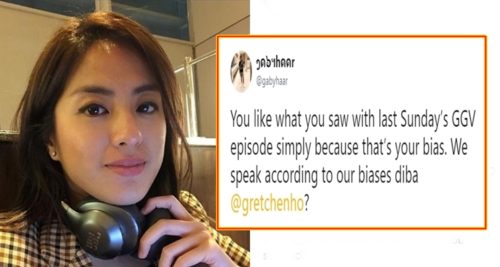Gretchen Ho Comments