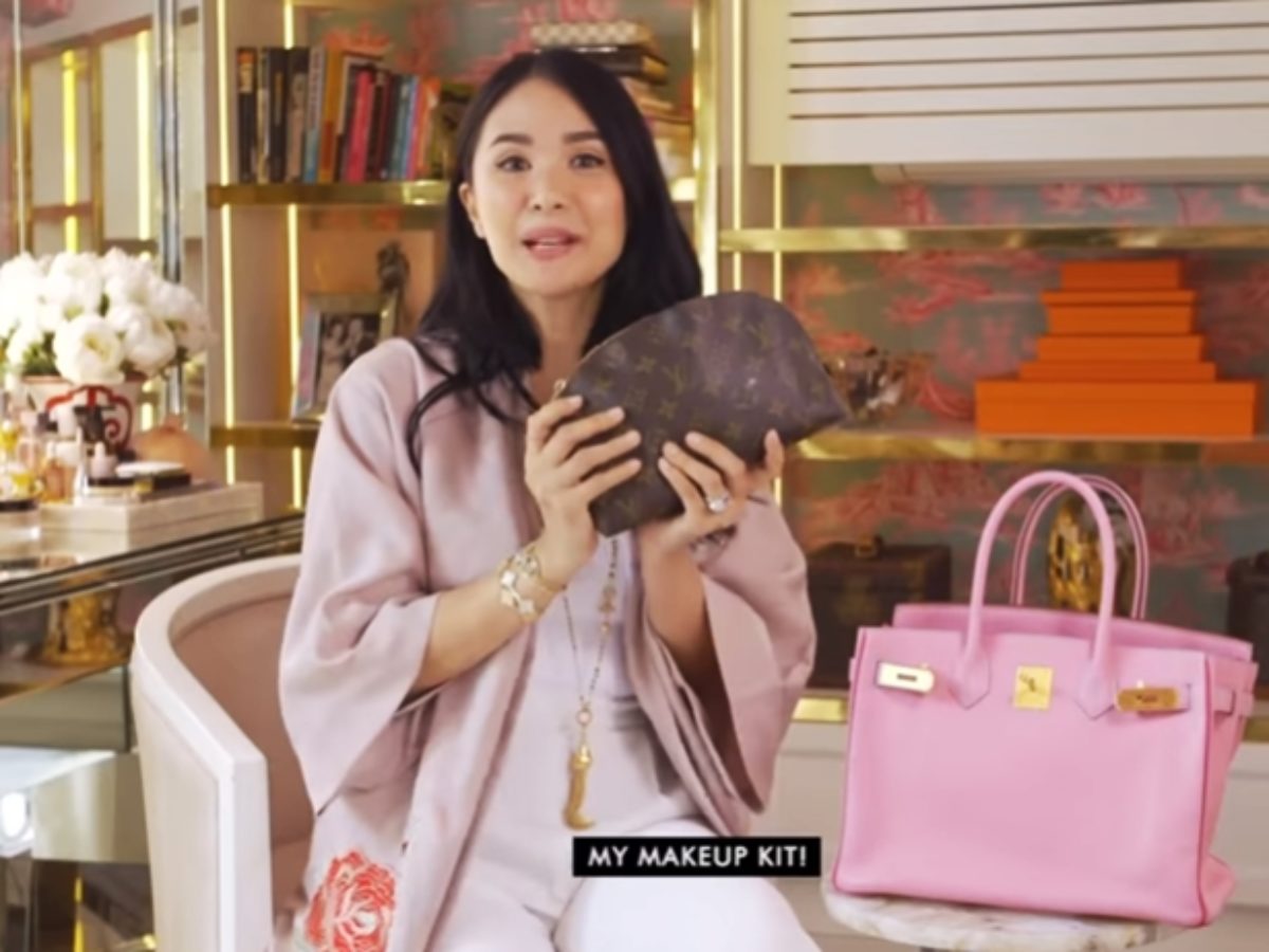 heart evangelista louis vuitton bag