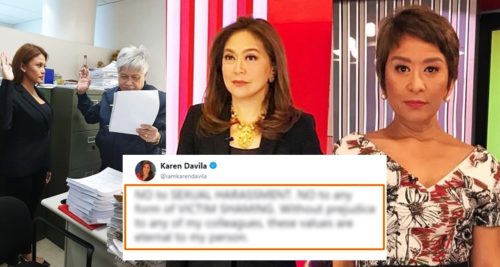 Karen Davila Reaction
