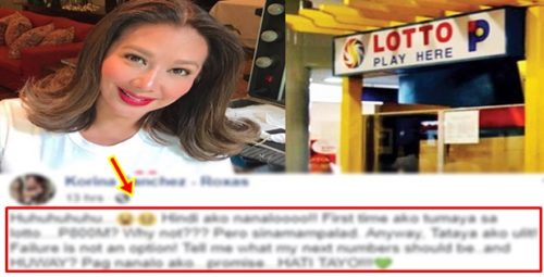 Korina Sanchez Lotto