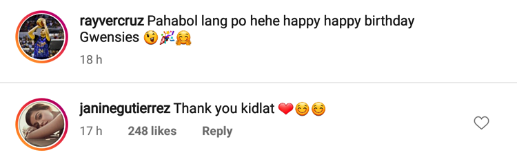 Rayver Cruz Cheesy Message