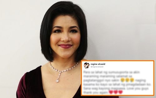 Regine Velasquez Statement