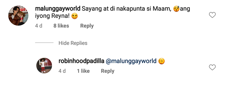 Sharon Cuneta Disappointed